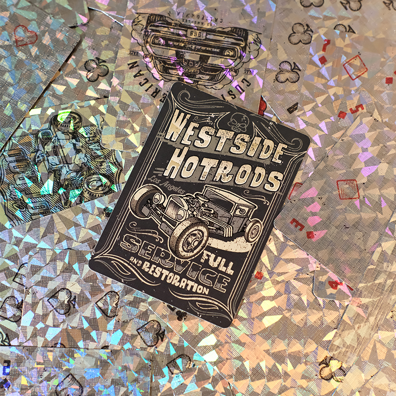 正印坊涡轮花切牌高颜值扑克牌