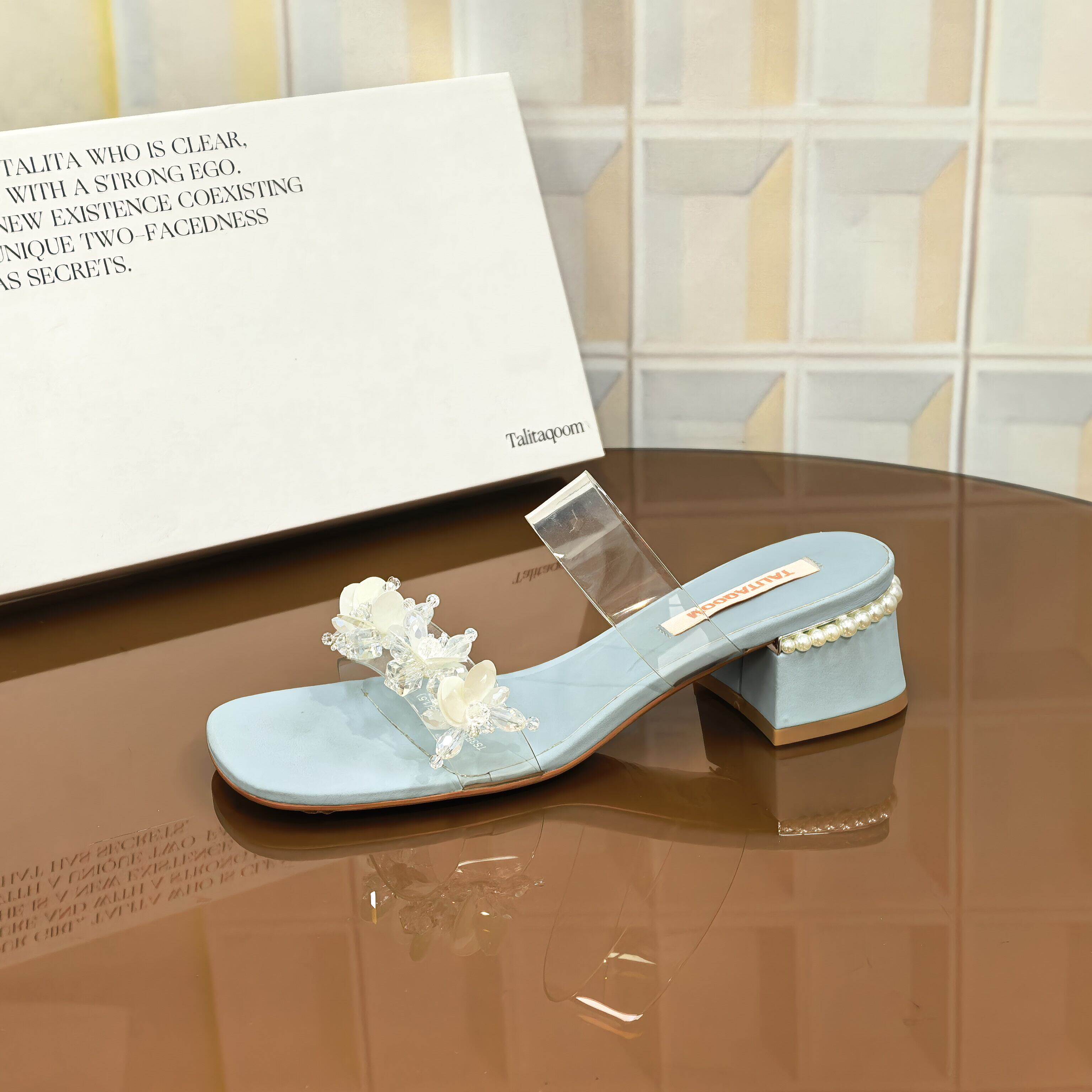 3120/5CM清仓撤柜断码处理白色方头单鞋韩版粗跟修面高跟鞋时装凉