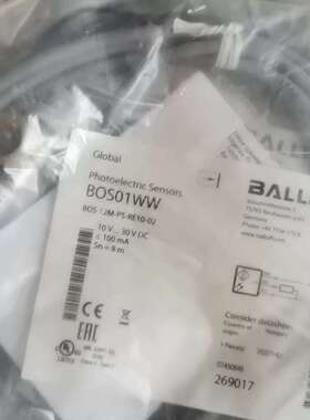 {议价}BOS01WW巴鲁夫全新原装光电开关传感器BOS 12M-P