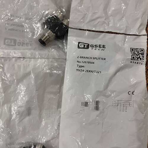 {议价}全新未开封 GSEE吉诺 YVZ4-2EK4/T321 三通