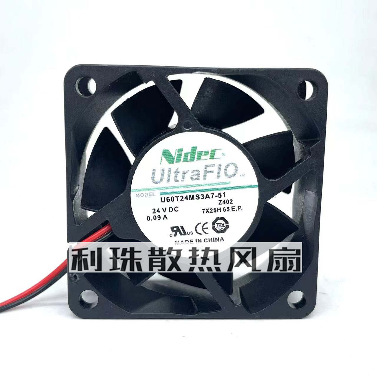 NIDEC散热风扇24V0.09A风扇