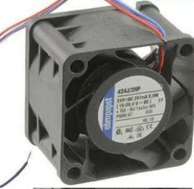 建准ebm papst 424J/2HP DC24V 424JN/JH变频器风扇4028 24V