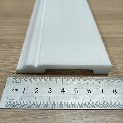 8厘米踢脚线PS发泡材质Skirting Board拉槽Baseboard高外贸地脚线