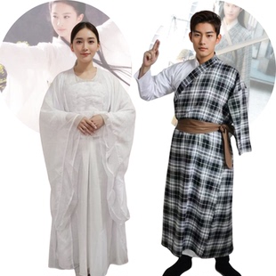 神雕侠侣刘亦菲版小龙女古装cosplay杨过演出服装出租