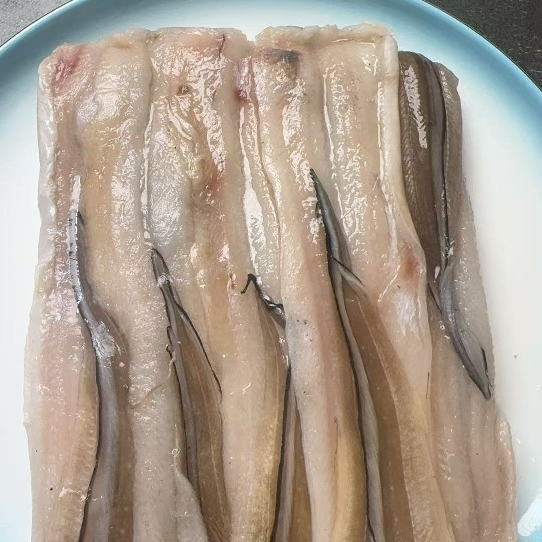 野生鳗鱼段海鳗鱼海鲜生鲜新鲜鳗鱼片无骨无刺