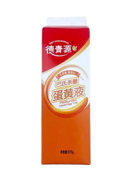 德青源巴氏杀菌蛋黄液刷饼蛋挞蛋黄颜色黄蛋黄烘焙蛋白液商用970g