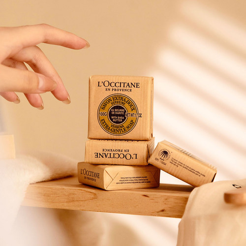 欧舒丹马鞭草香皂100g留香洁肤皂