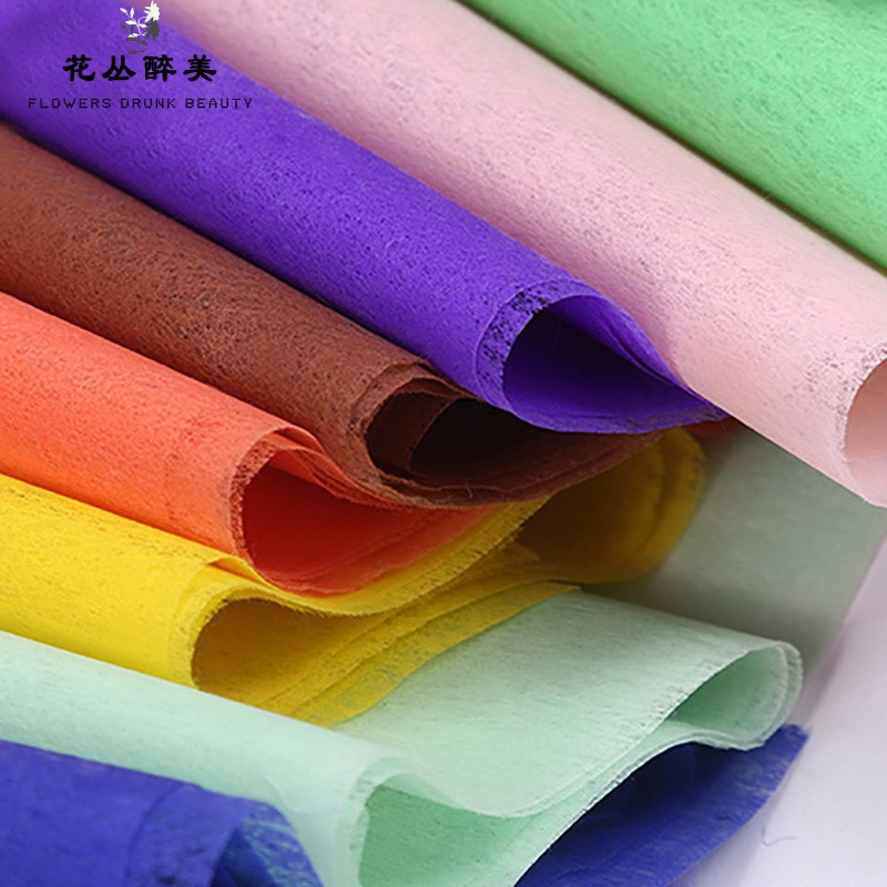 diy鲜花包装纸手工材料花店棉纸