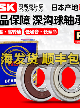 NSK日本进口6201高速6204轴承6205 6206 6305 6306 6001DDU6002ZZ