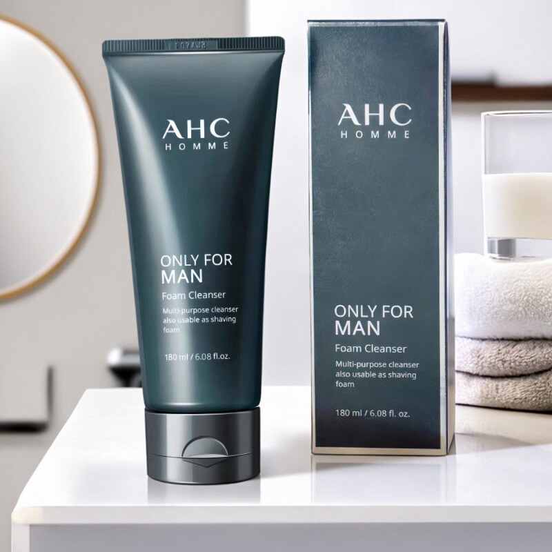 ahc男士洗面奶男士专用控油清爽