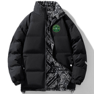 【浙江队】中超冬季新款羽绒棉服中超中长款长袖保暖外套球衣