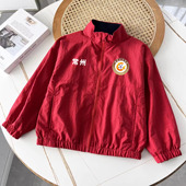 苏超 常州队儿童青少年球衣球迷版 长袖 秋冬季 外套球迷周边