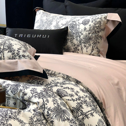 轻奢风高端长绒棉四件套