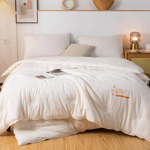 春秋全棉大豆纤维加厚子母被