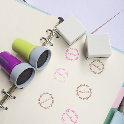 简单之家专治目标完成手账印章