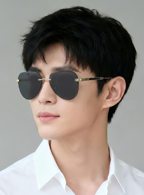 男士飞行员渐变色双梁蛤蟆镜