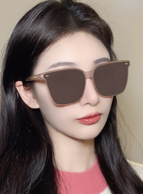 茶色偏光防紫外线开车太阳镜