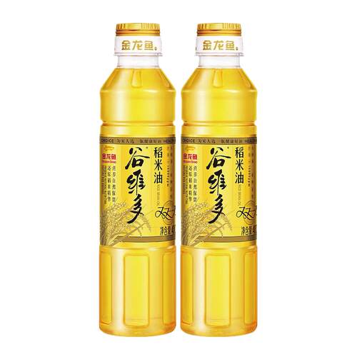 金龙鱼谷维多双一万稻米油400ml