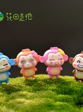 diy苔藓微景观系列玩偶蛋糕摆件