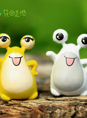 diy苔藓微景观可爱风青蛙摆件