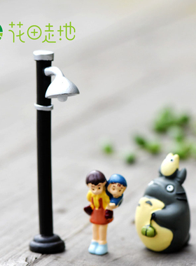 苔藓微景观宫崎骏龙猫素材摆件