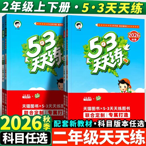 53天天练二年级全套人教版