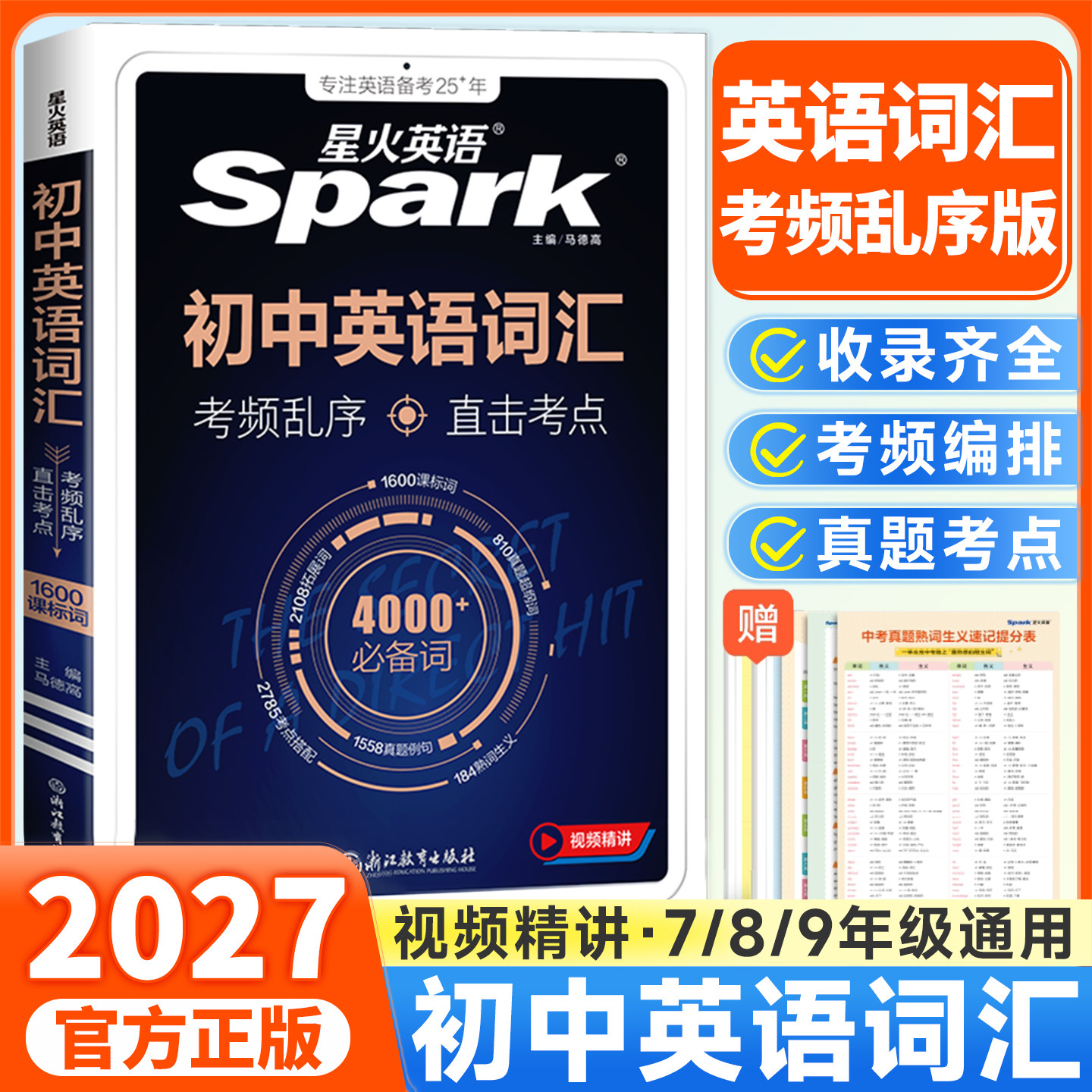 2027新版星火英语初中词汇图片