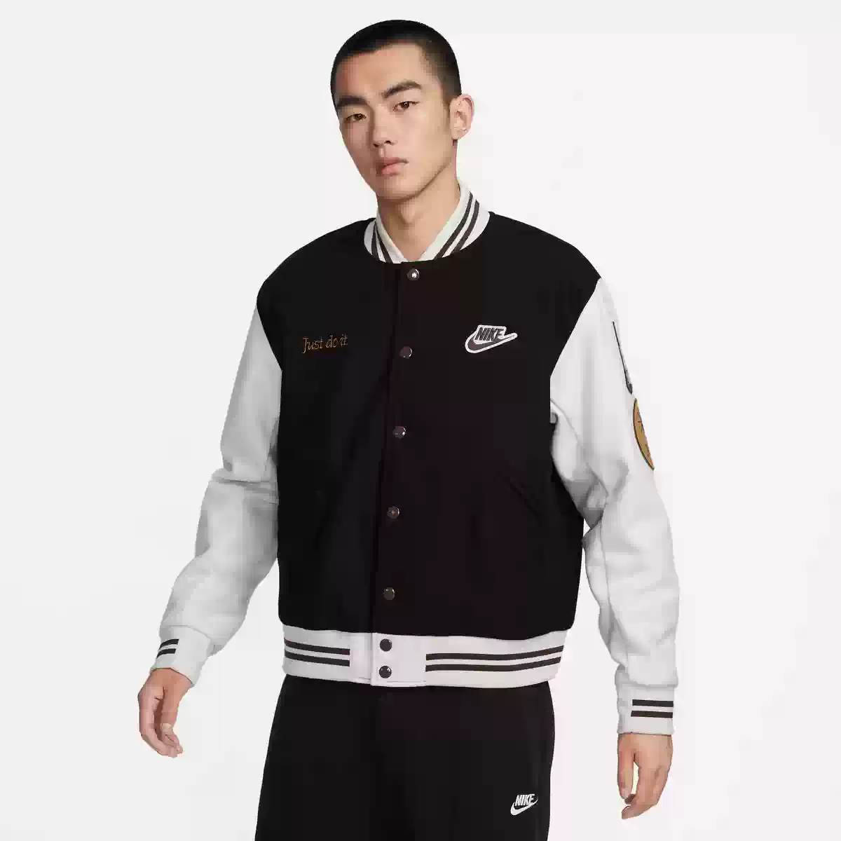 Nike耐克外套 秋冬季新款保暖运动棒球服防风夹克 FV4026-010
