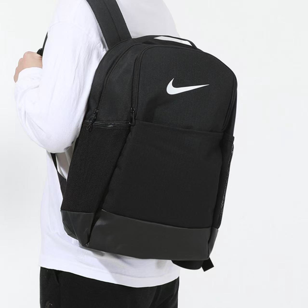 Nike/耐克 情侣款运动休闲黑色书包双肩包 DH7709-010