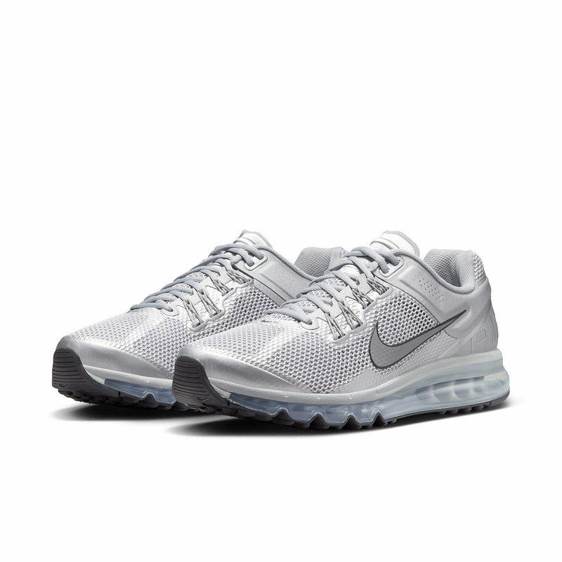 NIKE/耐克男运动鞋AIR MAX 银灰色气垫鞋缓震跑步鞋HQ3025-001