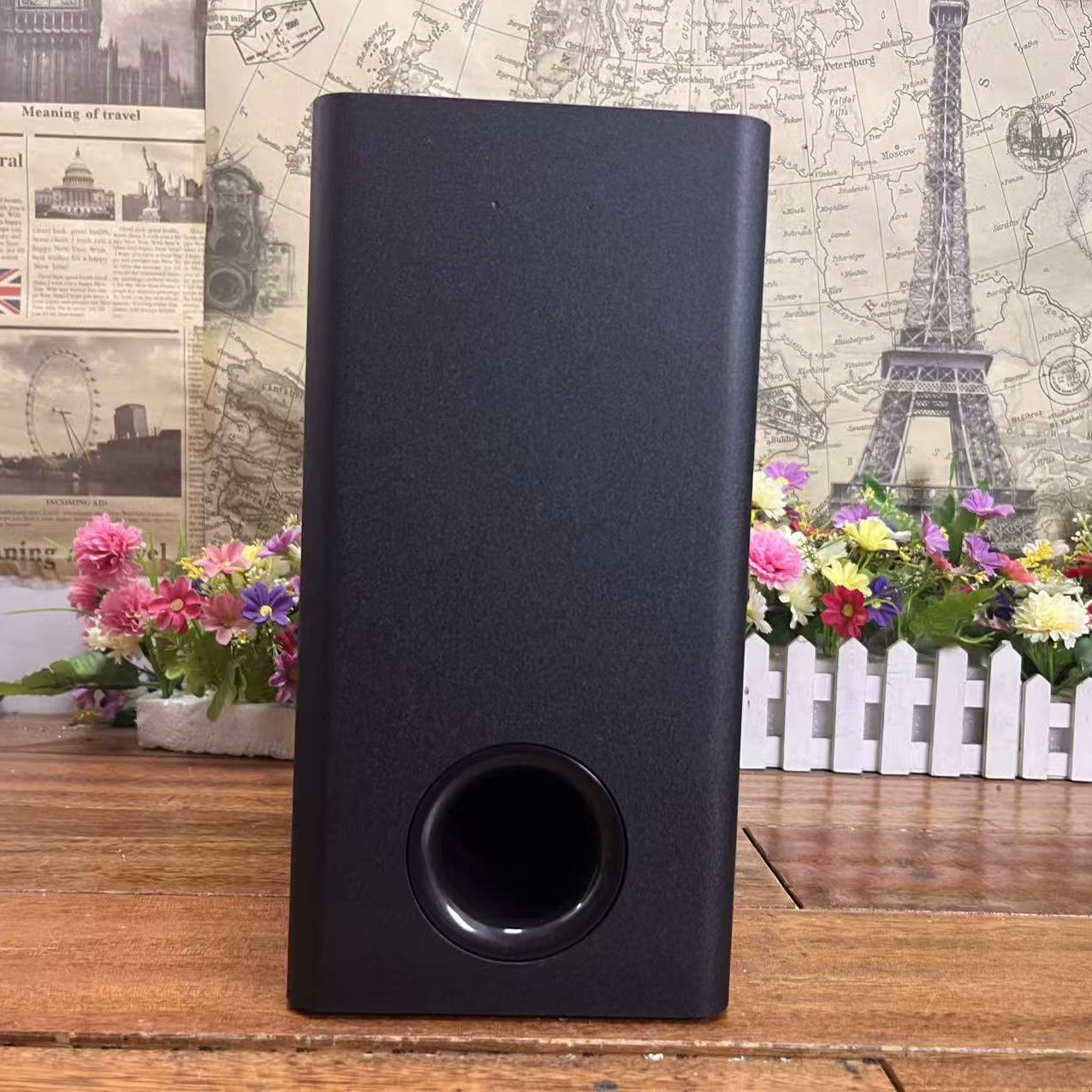 大功率木制5.25寸超薄无源车载家用低音炮4欧50W侧低音大泡边喇叭