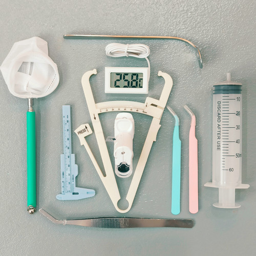 换水工具尺子生态瓶鱼缸海藻球