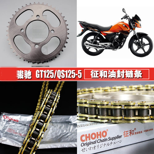 骏驰GT125征和油封链条链盘
