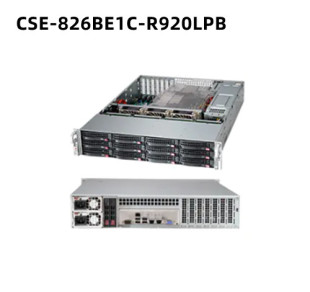 920W冗电扩展背板兼容EE R920LPB超微机箱2U12盘 ATX 826BE1C CSE