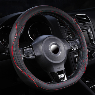 真皮牛皮四季汽车方向盘套 适用于比亚迪海豹秦L秦plus宋pro元UP
