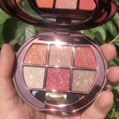 维妮小熊钻石眼影闪粉珠光防水亮晶晶闪亮超闪眼影盘ins超火小盘