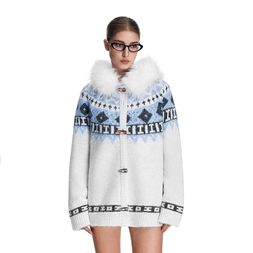 FDR官方店毛领卫衣+费尔岛毛衣