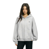 FDR官方店 上衣男 宽松拉链开衫 彩色星星连帽卫衣外套女春季 情侣装