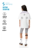 Антибактериальная летняя дорожная футболка с коротким рукавом, оверсайз