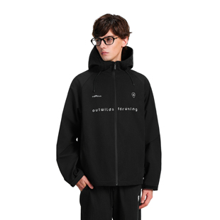 外套上衣 高领连帽开衫 FDR官方店 防风防水哈苏线冲锋衣男女秋季