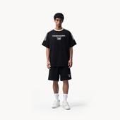 t恤男女重磅潮牌体恤 短袖 FDR官方店 织带发泡旗帜运动情侣美式