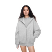 宽松运动上衣帽衫 FDR官方店 蓄热保暖空气层连帽卫衣外套男女春季