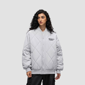 FDR官方店 灯芯绒菱形格棉服棉衣男女冬季 加厚保暖棒球领防寒外套