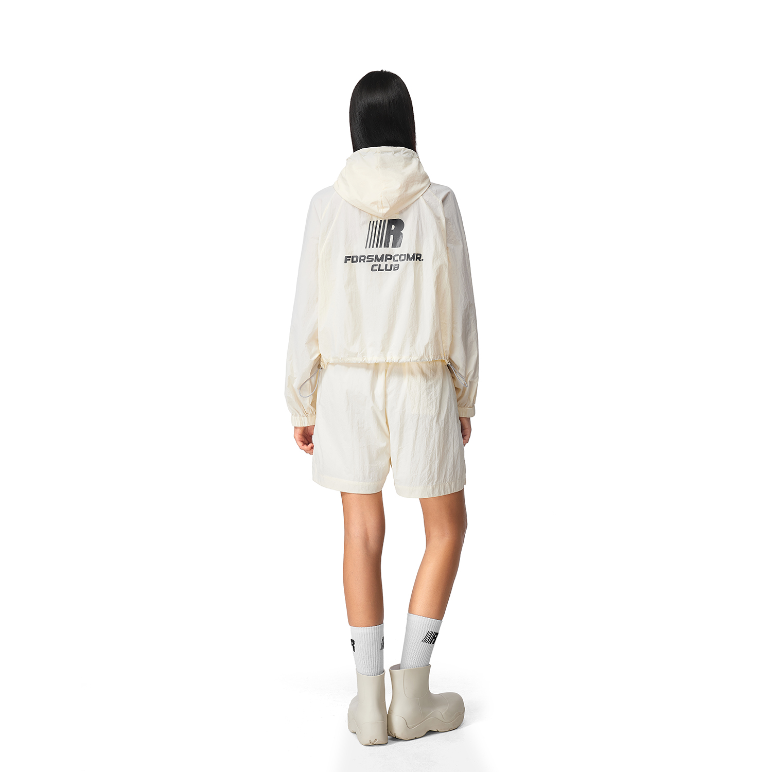 FDR官方店 R字排版户外防晒衣外套女轻薄透气防紫外线连帽防晒服