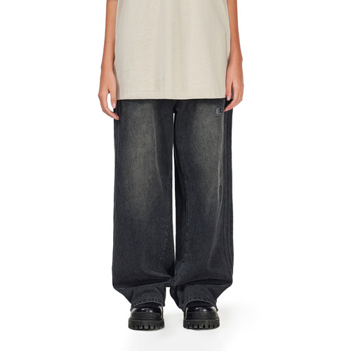 FDR官方店R字织带运动牛仔裤