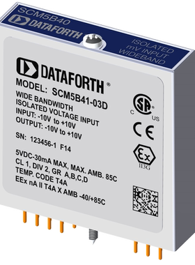 Dataforth DTF模拟量输入输出模块SCMXRK-002 SCMXR1(20 OM)