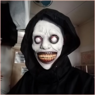 Joker小丑面具万圣节cosplay恐怖角色扮演搞怪吓人化妆驱魔人道具