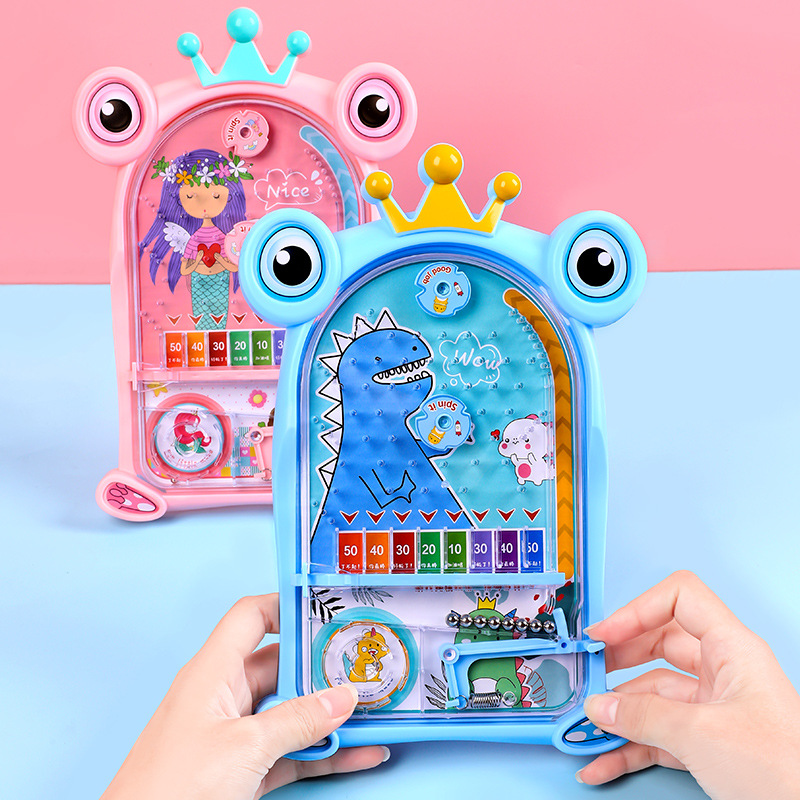 儿童弹射弹珠机益智类玩具亲子互动对战弹珠台桌游网红怀旧小游戏