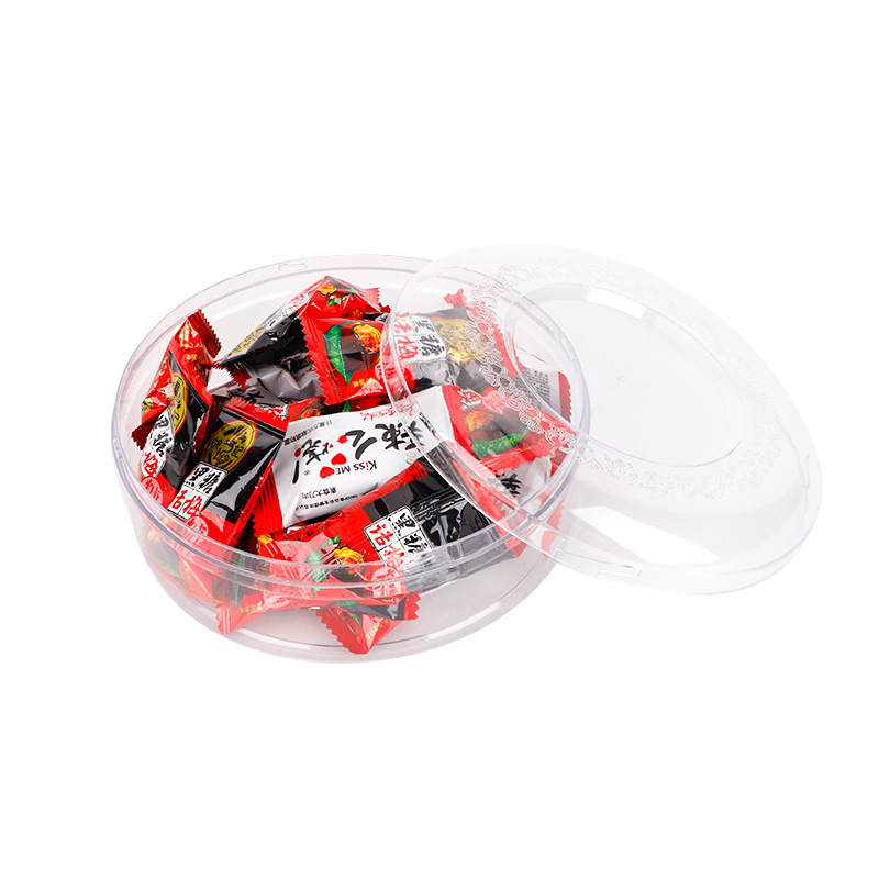 PS透明饼干盒子 塑料曲奇慕斯水果蛋糕盒子 布丁杯烘焙包装圆盒