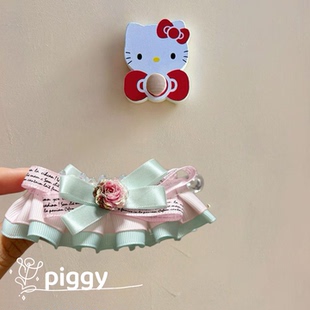 韩系高级感黄蓝色果冻五角星发夹精致气质百搭甜美发夹